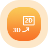 3D para 2D