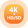 4K para HD/SD