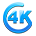Logotipo do Conversor 4K