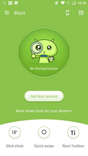 Telefone Android Root com iRoot APK