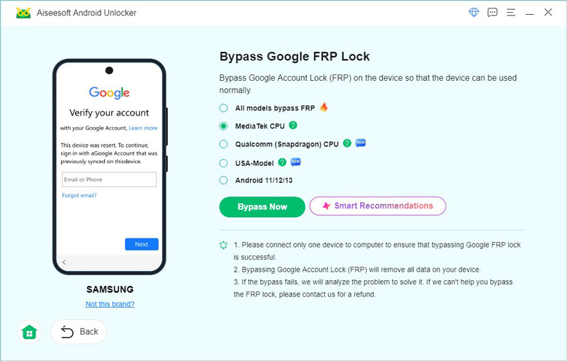 Modelo de CPU Mediatek