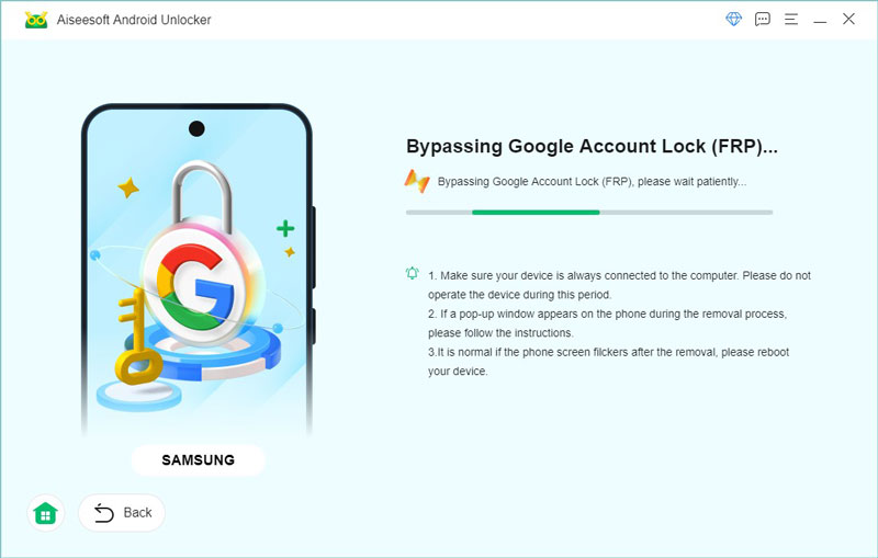 Removendo a trava FRP