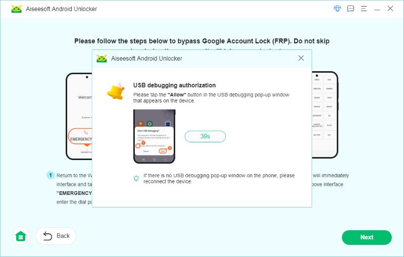 Depuração USB Samsung