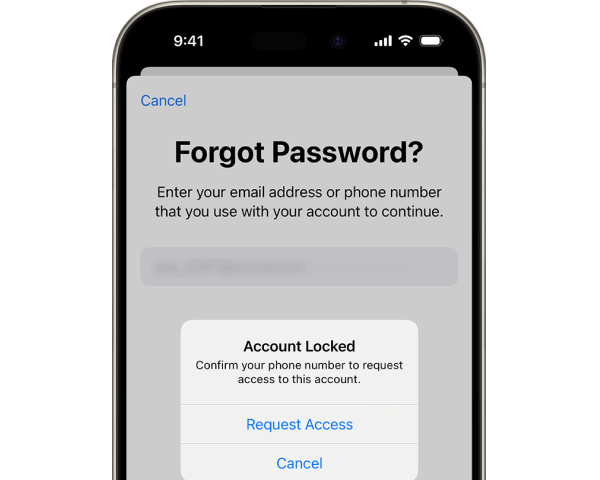 ID Apple desativado