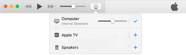 AirPlay do iTunes para a TV