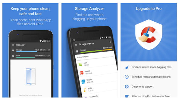 CCleaner - limpador de telefone