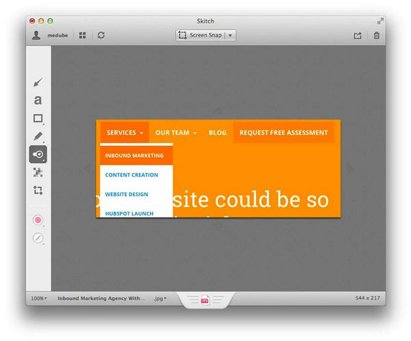 Imprimir tela do Mac com Skitch
