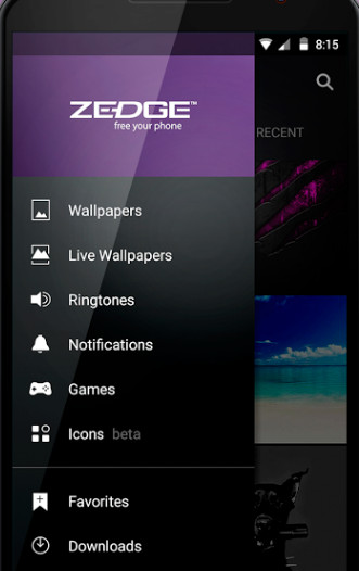 Baixe o aplicativo Zedge para Android