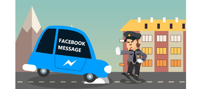 Bloquear mensagens do Facebook