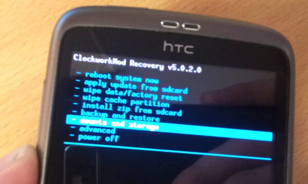 Modo de Recuperação HTC