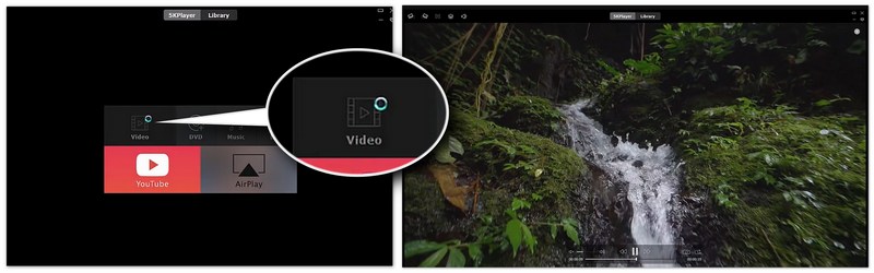 Reproduza vídeos em 4K no 5KPlayer.
