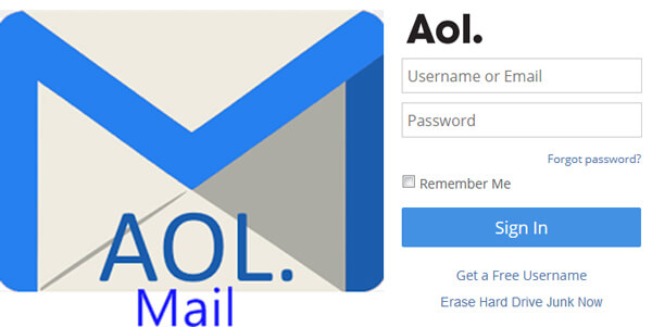 Lançar e-mails da AOL