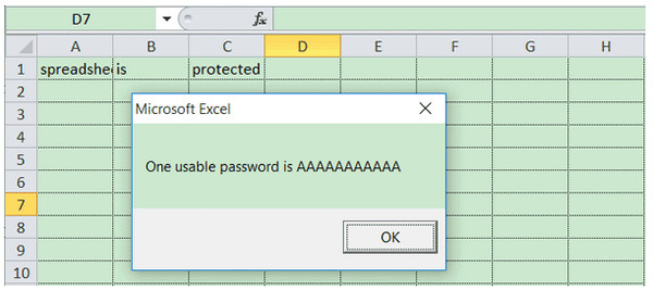 Descriptografar por VBA