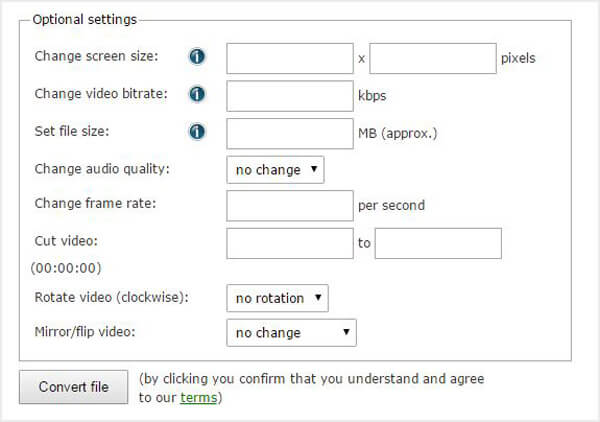 Converta ARF para MP4 Online