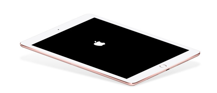 iPad preso no logotipo da Apple