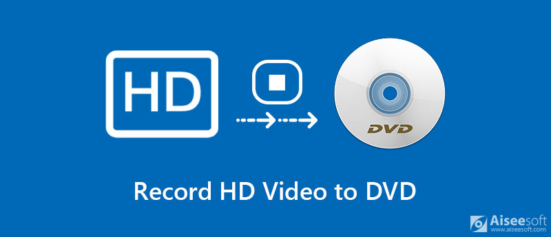 Grave vídeo HD em DVD