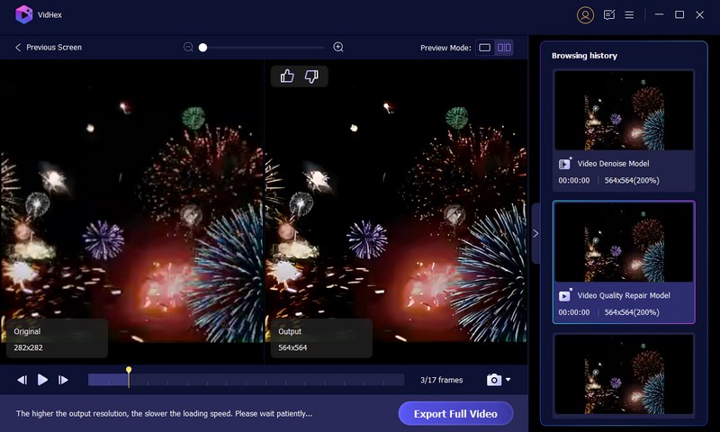Visualize e compare o resultado.