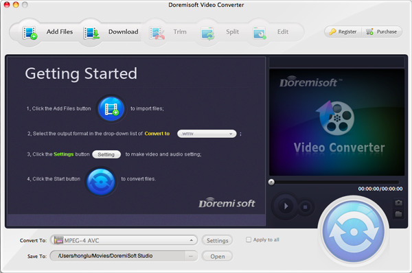 Doremisoft Flip Video Converter para Mac