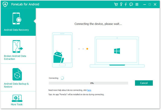 Conectando o dispositivo Android ao computador