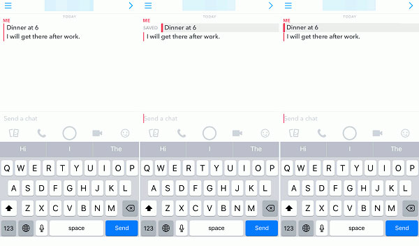Snapchat salvar mensagens