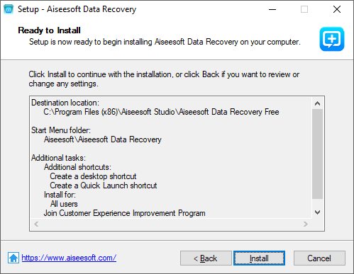 Instalar Recuperação de Dados Gratuita