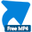 Logotipo do conversor MP4 grátis