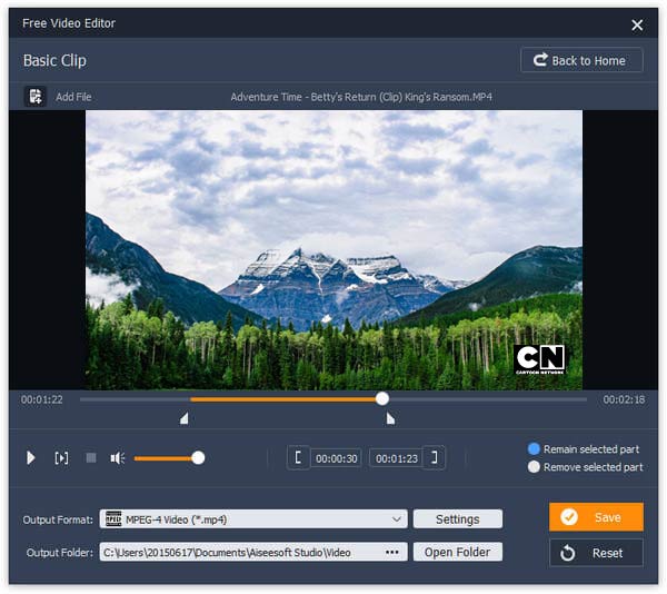 Cortar vídeo na alternativa VLC