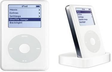 O iPod monocromático de quarta geração
