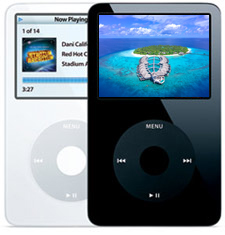 A quinta geração do iPod