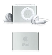 A segunda geração do iPod shuffle