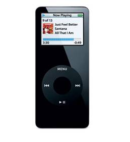A primeira geração do iPod nano