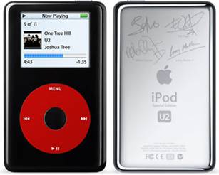 A segunda geração do iPod U2 Color