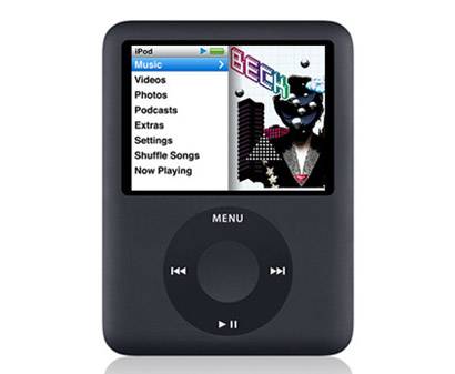 A terceira geração do iPod nano