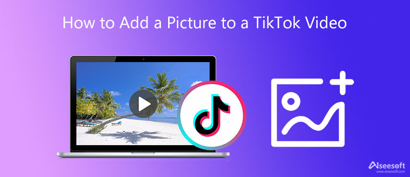 Adicionar uma imagem a um vídeo do Tiktok