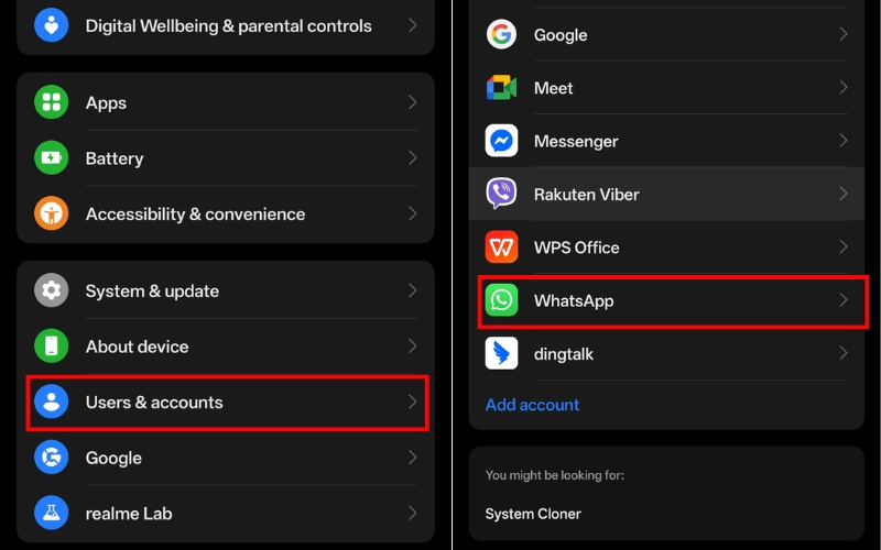 Ativar o WhatsApp no ​​Android