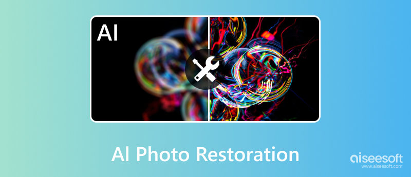Restauração de fotos com IA