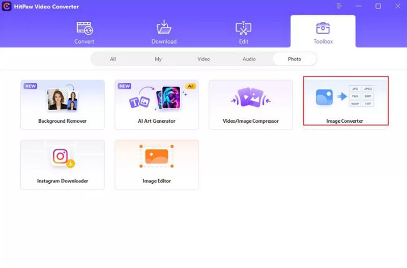 Hitpaw Escolha o conversor de imagem