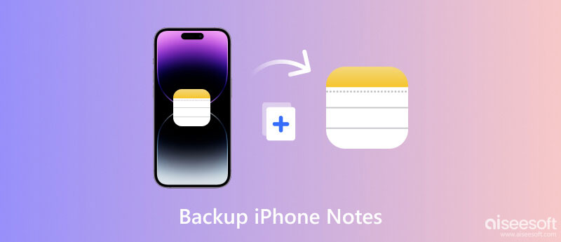 Notas do iPhone de backup