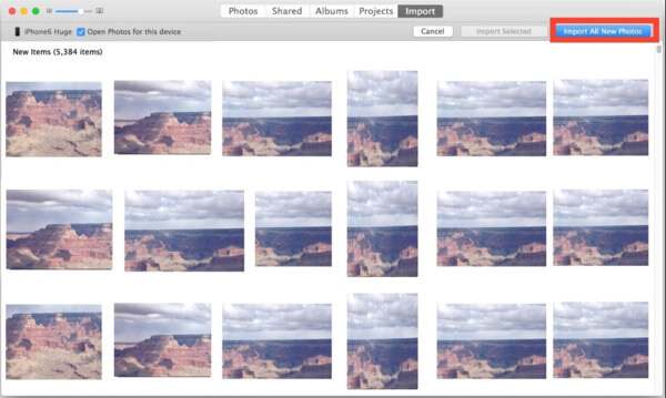 Faça backup de fotos do iPhone para Mac com o aplicativo Fotos