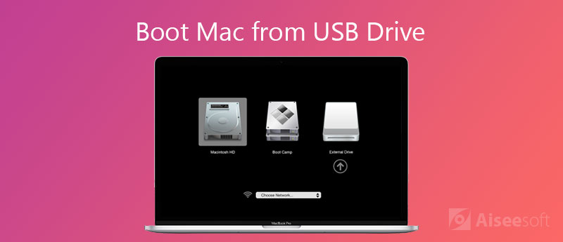 Inicialize o Mac a partir de uma inicialização da unidade USB
