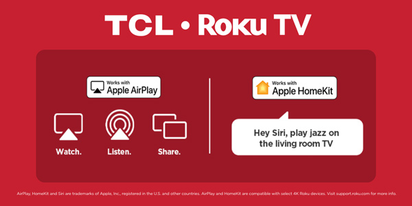 Transmitir IOS para TCL Roku