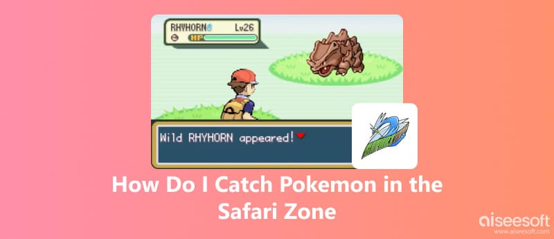 Catch Pokémon in the Safari Zone