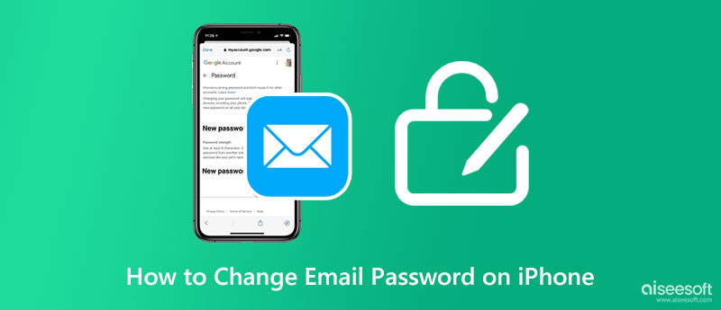 Alterar senha de e-mail no iPhone