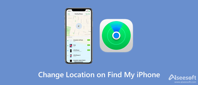 Alterar local no Find My iPhone