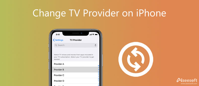 Alterar provedor de TV no iPhone