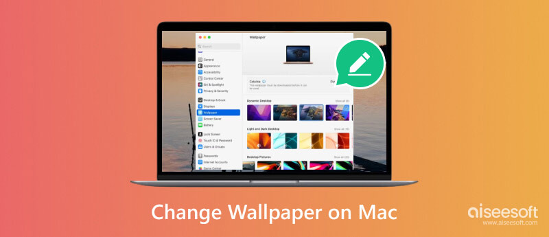 Alterar papel de parede no Mac