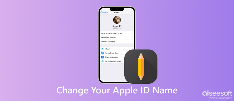 Alterar seu nome de ID Apple