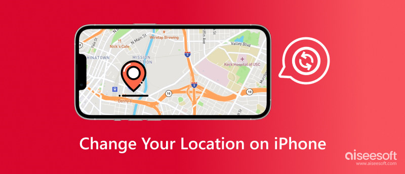 Alterar sua localização no iPhone