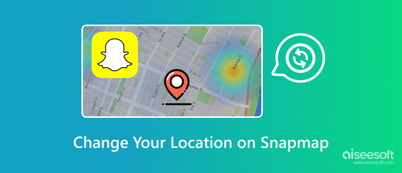Altere sua localização no Snap Map