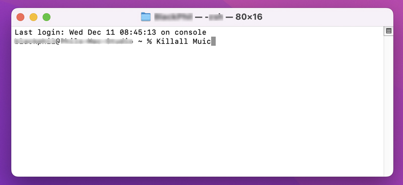 Fechar aplicativo congelado - no Mac via terminal